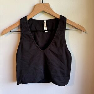 Athleta black tank top